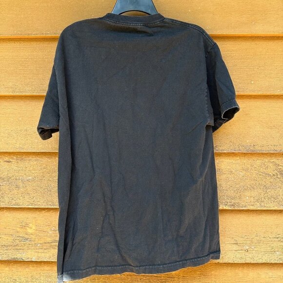 Maxima Racing Oils Twin V 1979 USA Racing Oils Black T-Shirt Size L - Picture 7 of 10